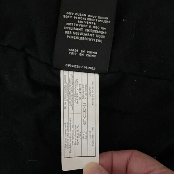 13 NYC Parka Jacket Women Size Small Green Full Zip Fur Trim Hooded Drawstring - Picture 8 of 8